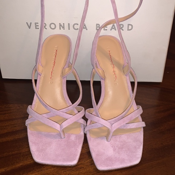 ‼️New Veronica Beard Abriella Strappy Suede Sandals - Picture 14 of 15